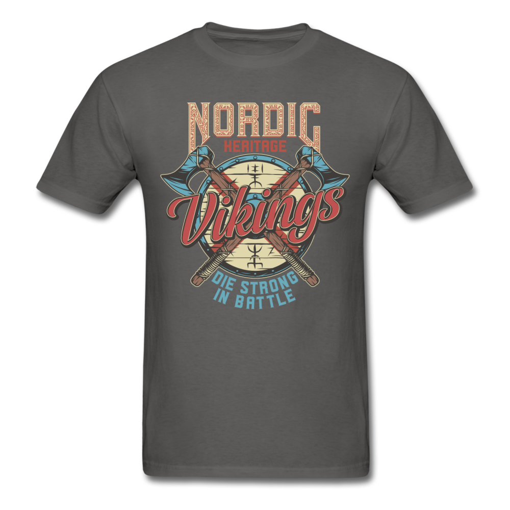 Nordic Heritage - Vikings - Unisex Classic T-Shirt - charcoal