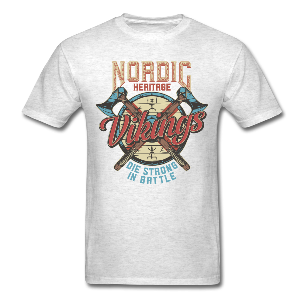 Nordic Heritage - Vikings - Unisex Classic T-Shirt - light heather gray