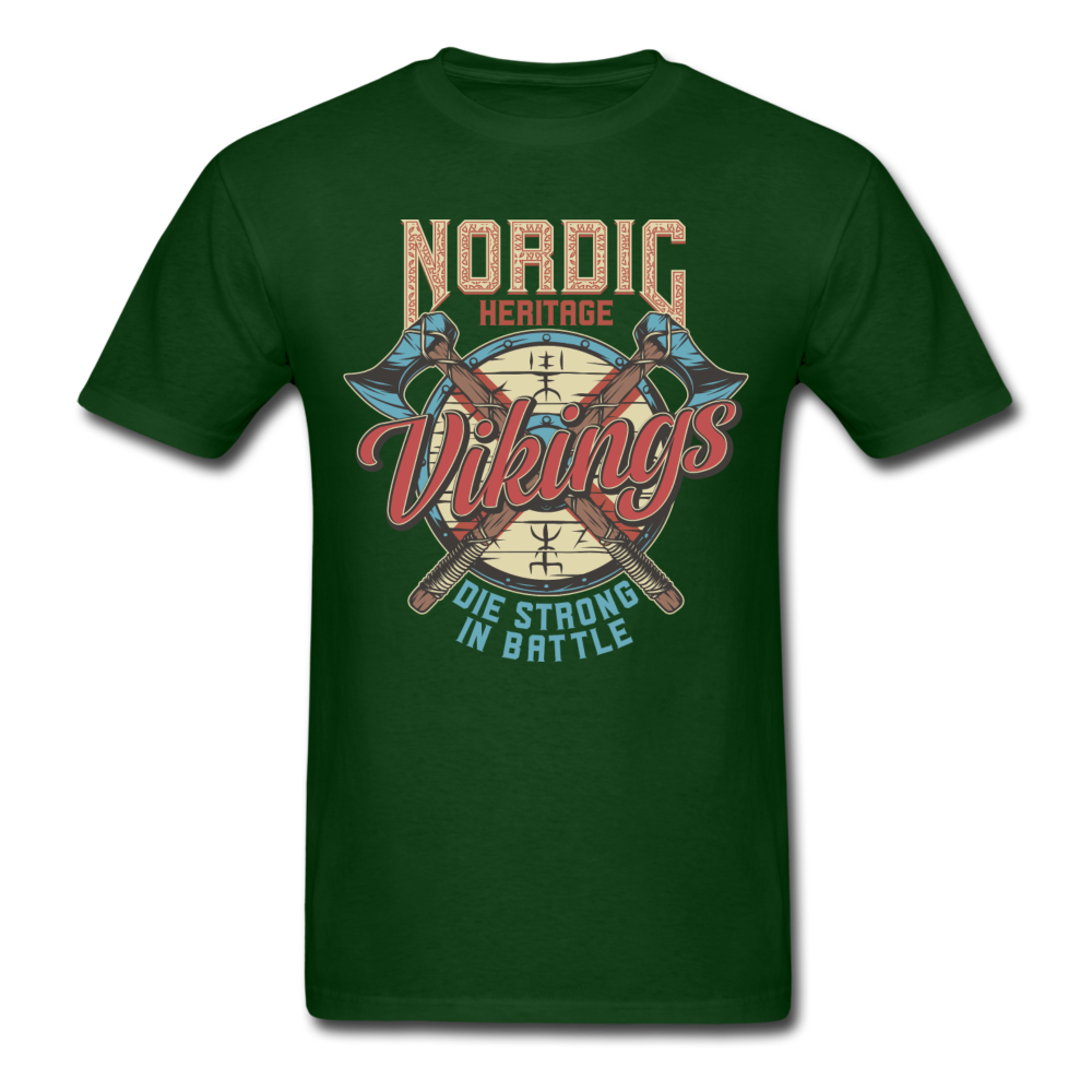 Nordic Heritage - Vikings - Unisex Classic T-Shirt - forest green