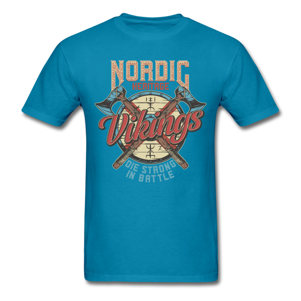 Nordic Heritage - Vikings - Unisex Classic T-Shirt - turquoise