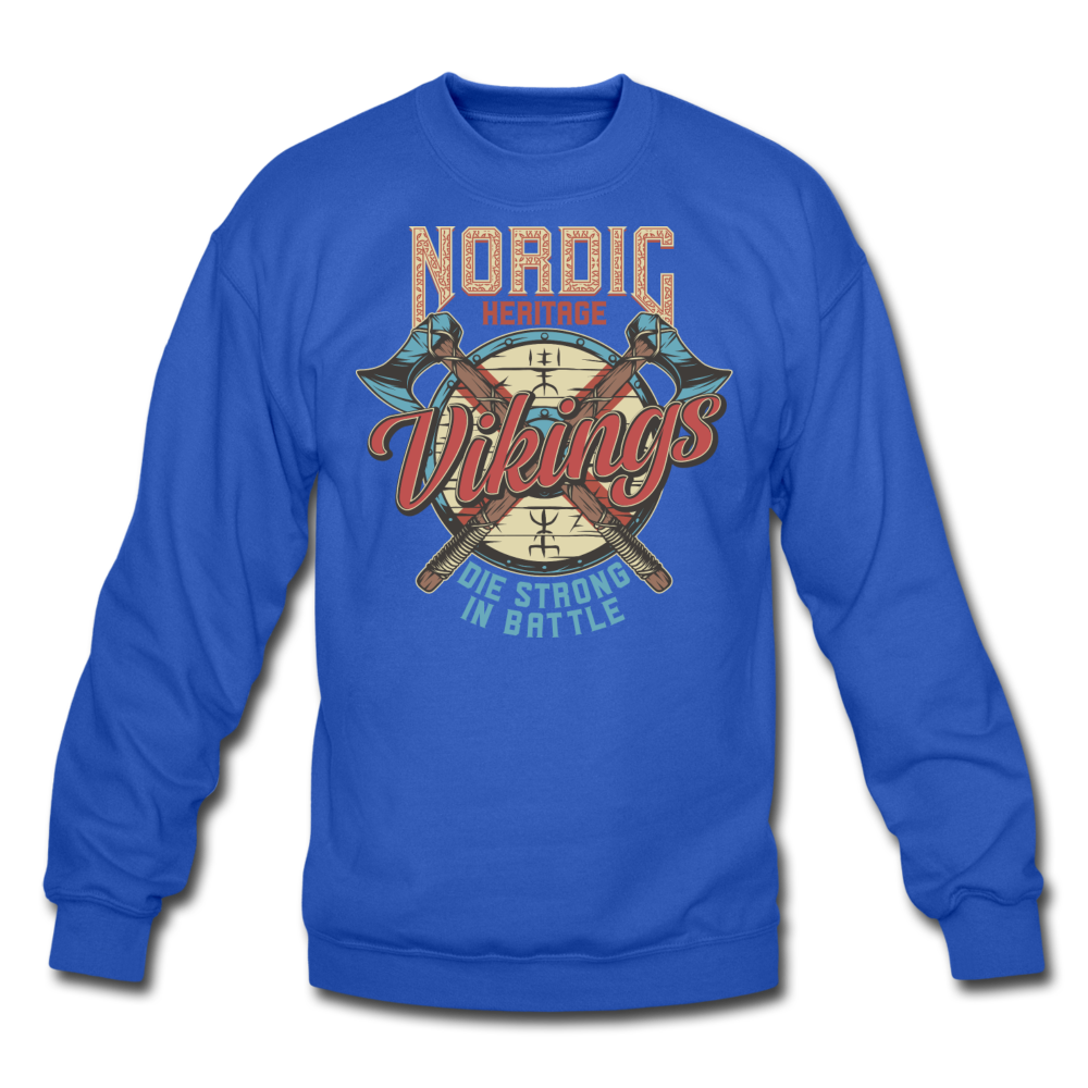 Nordic Heritage - Vikings - Unisex Crewneck Sweatshirt - royal blue