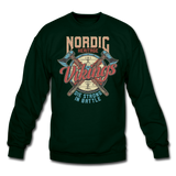 Nordic Heritage - Vikings - Unisex Crewneck Sweatshirt - forest green