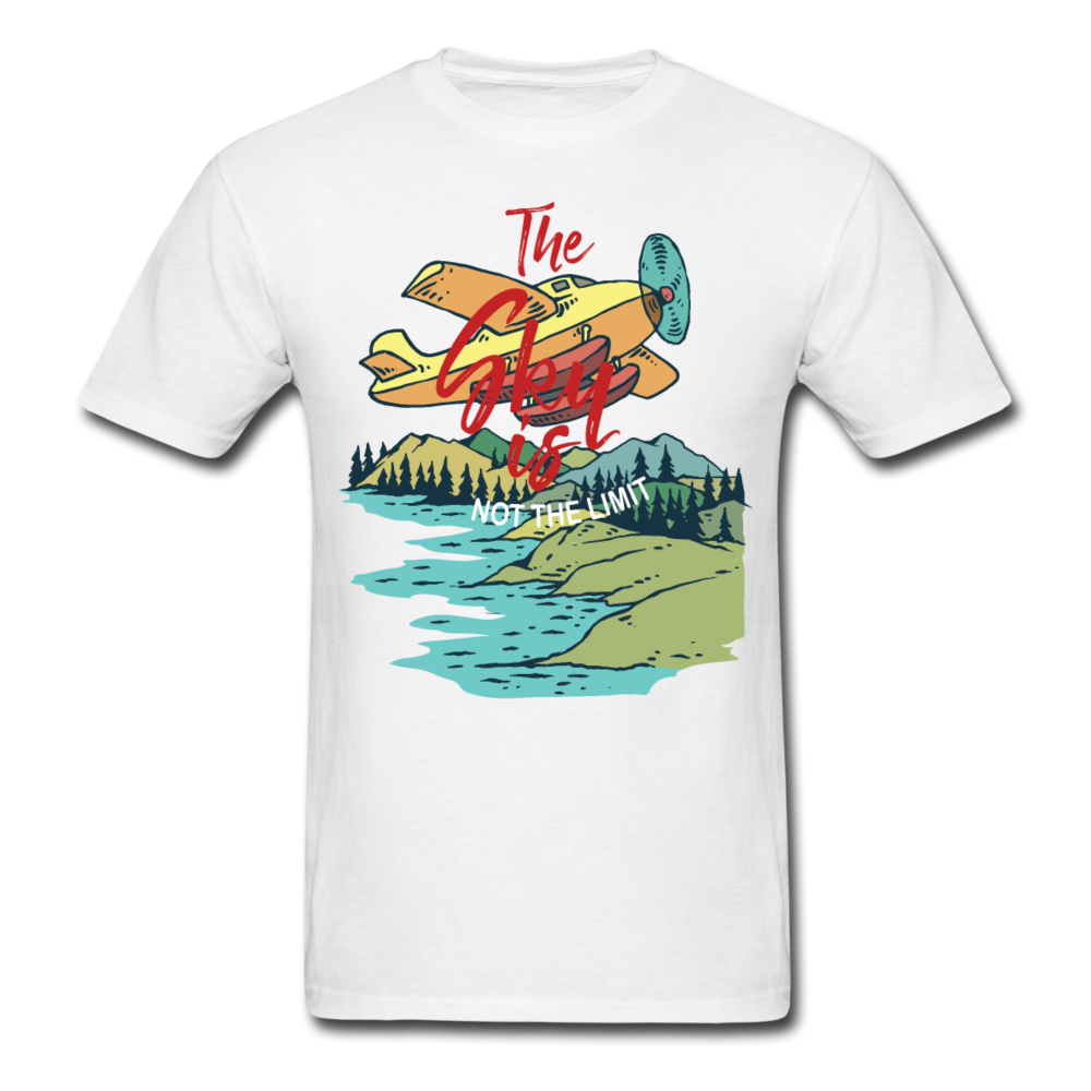 Sky Is Not The Limit - Unisex Classic T-Shirt - white