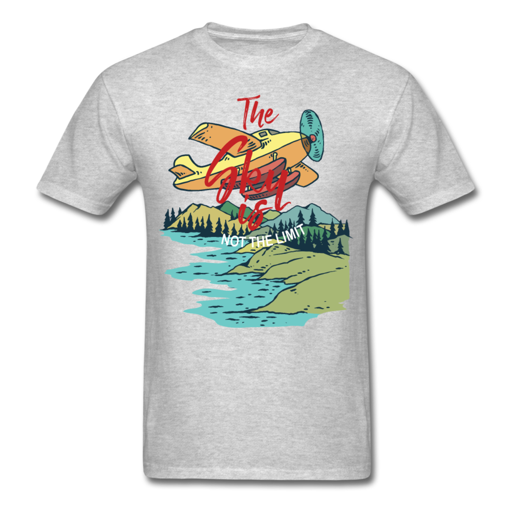 Sky Is Not The Limit - Unisex Classic T-Shirt - heather gray