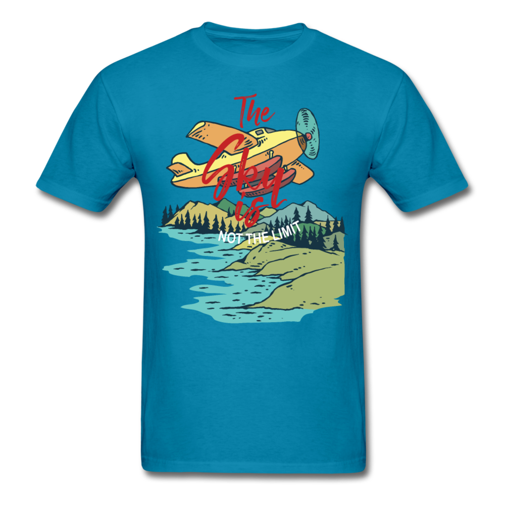 Sky Is Not The Limit - Unisex Classic T-Shirt - turquoise