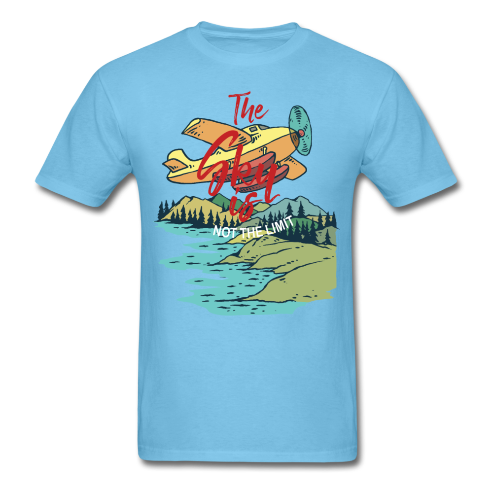 Sky Is Not The Limit - Unisex Classic T-Shirt - aquatic blue