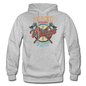 Nordic Heritage - Vikings - Gildan Heavy Blend Adult Hoodie - heather gray