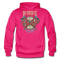 Nordic Heritage - Vikings - Gildan Heavy Blend Adult Hoodie - fuchsia