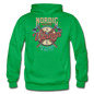 Nordic Heritage - Vikings - Gildan Heavy Blend Adult Hoodie - kelly green