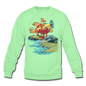 Sky Is Not The Limit - Crewneck Sweatshirt - lime