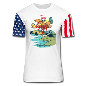 Sky Is Not The Limit - Stars & Stripes T-Shirt - white