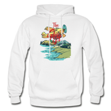 Sky Is Not The Limit - Gildan Heavy Blend Adult Hoodie - white