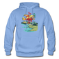 Sky Is Not The Limit - Gildan Heavy Blend Adult Hoodie - carolina blue