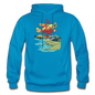 Sky Is Not The Limit - Gildan Heavy Blend Adult Hoodie - turquoise