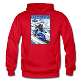 Life Is Better - Slopes - Gildan Heavy Blend Adult Hoodie - red