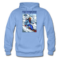 Life Is Better - Slopes - Gildan Heavy Blend Adult Hoodie - carolina blue