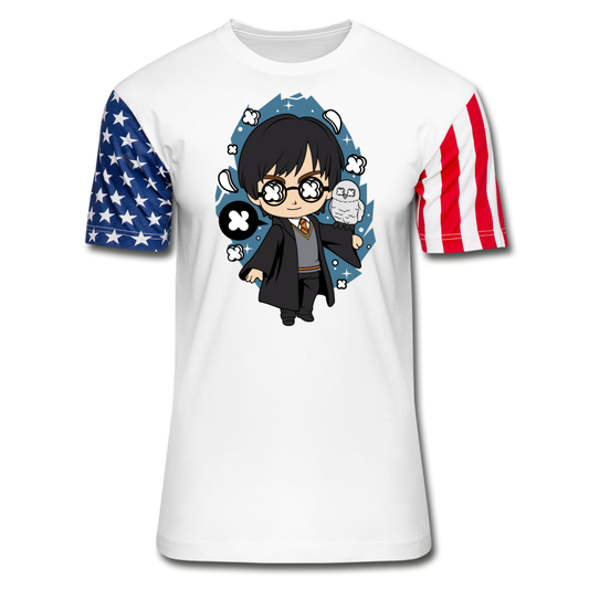 Harry Potter - Stars & Stripes T-Shirt - white