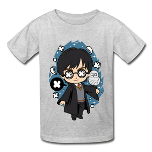 Harry Potter - Hanes Youth Tagless T-Shirt - heather gray