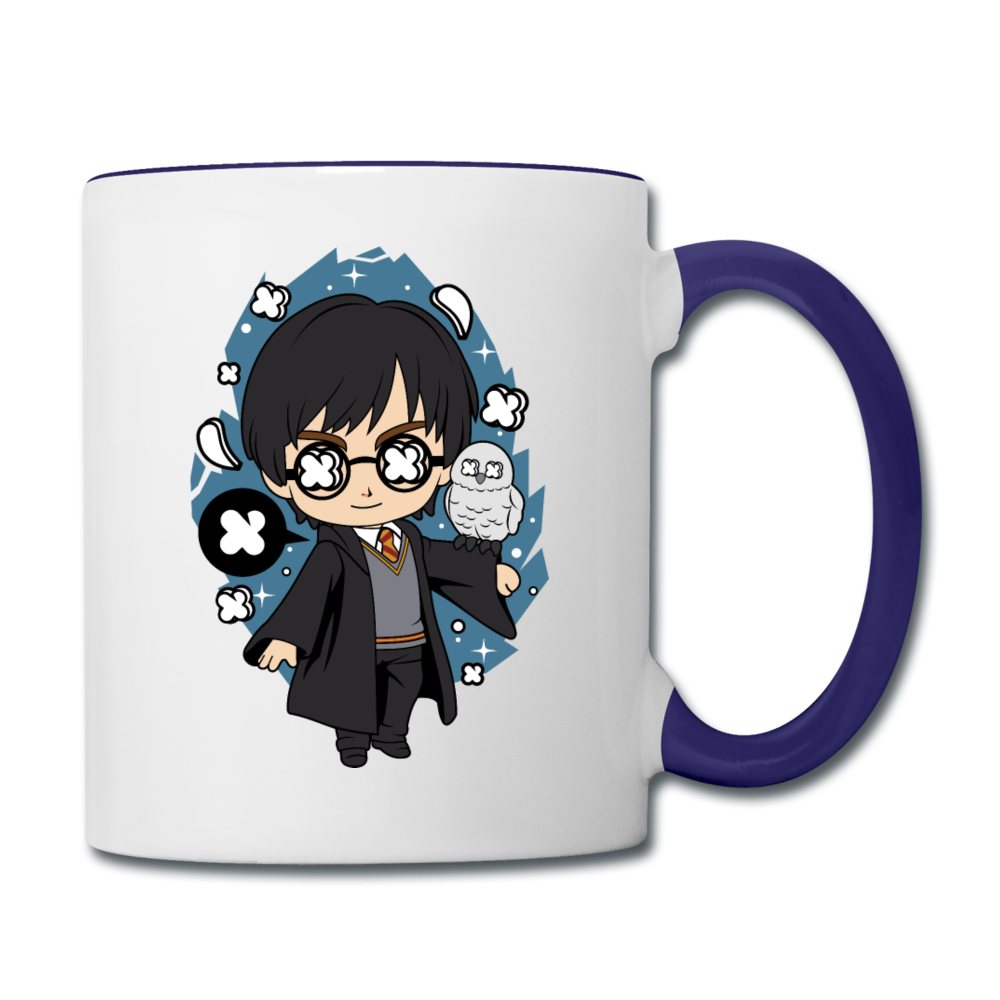 Harry Potter - Contrast Coffee Mug - white/cobalt blue