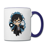 Harry Potter - Contrast Coffee Mug - white/cobalt blue