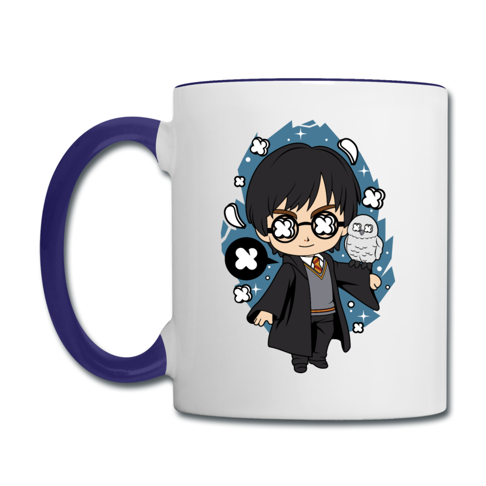 Harry Potter - Contrast Coffee Mug - white/cobalt blue