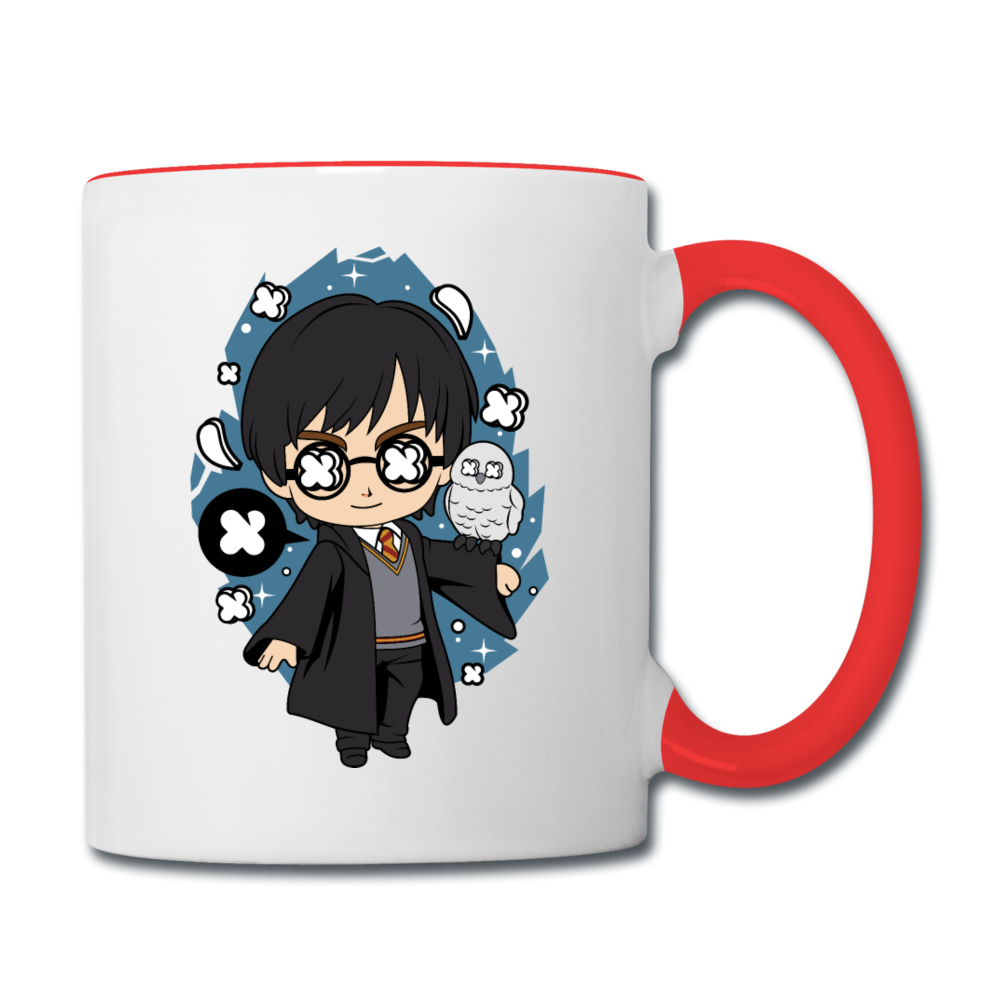 Harry Potter - Contrast Coffee Mug - white/red