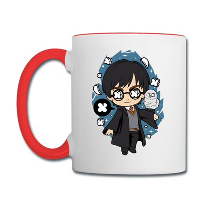 Harry Potter - Contrast Coffee Mug - white/red