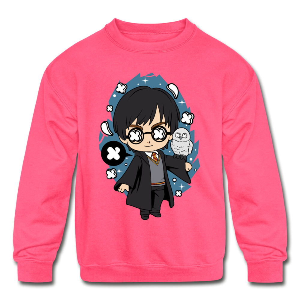 Harry Potter - Kids' Crewneck Sweatshirt - neon pink