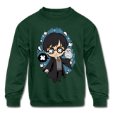 Harry Potter - Kids' Crewneck Sweatshirt - forest green