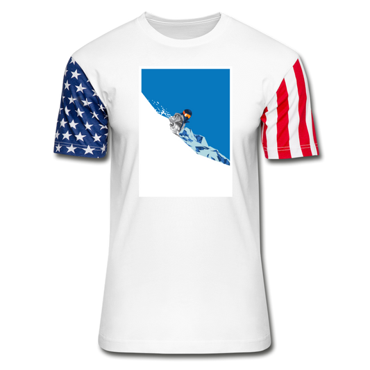 Deep Powder - Stars & Stripes T-Shirt - white