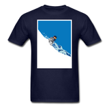 Deep Powder - Unisex Classic T-Shirt - navy