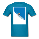 Deep Powder - Unisex Classic T-Shirt - turquoise