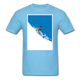 Deep Powder - Unisex Classic T-Shirt - aquatic blue