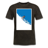 Deep Powder - Unisex Classic T-Shirt - mineral black