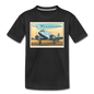 Fly Wisconsin - Toddler Premium T-Shirt - black