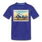 Fly Wisconsin - Toddler Premium T-Shirt - royal blue