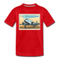 Fly Wisconsin - Toddler Premium T-Shirt - red