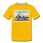 Fly Wisconsin - Toddler Premium T-Shirt - sun yellow