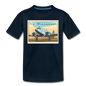 Fly Wisconsin - Toddler Premium T-Shirt - deep navy