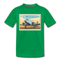 Fly Wisconsin - Toddler Premium T-Shirt - kelly green