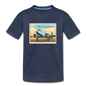 Fly Wisconsin - Kids' Premium T-Shirt - navy