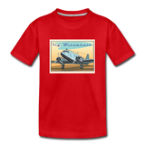 Fly Wisconsin - Kids' Premium T-Shirt - red