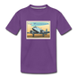 Fly Wisconsin - Kids' Premium T-Shirt - purple