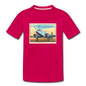 Fly Wisconsin - Kids' Premium T-Shirt - dark pink