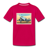 Fly Wisconsin - Kids' Premium T-Shirt - dark pink