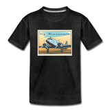 Fly Wisconsin - Kids' Premium T-Shirt - charcoal gray