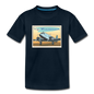 Fly Wisconsin - Kids' Premium T-Shirt - deep navy