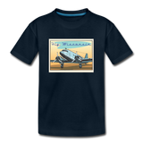 Fly Wisconsin - Kids' Premium T-Shirt - deep navy