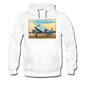 Fly Wisconsin - Men's Premium Hoodie - white