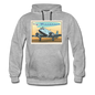 Fly Wisconsin - Men's Premium Hoodie - heather gray